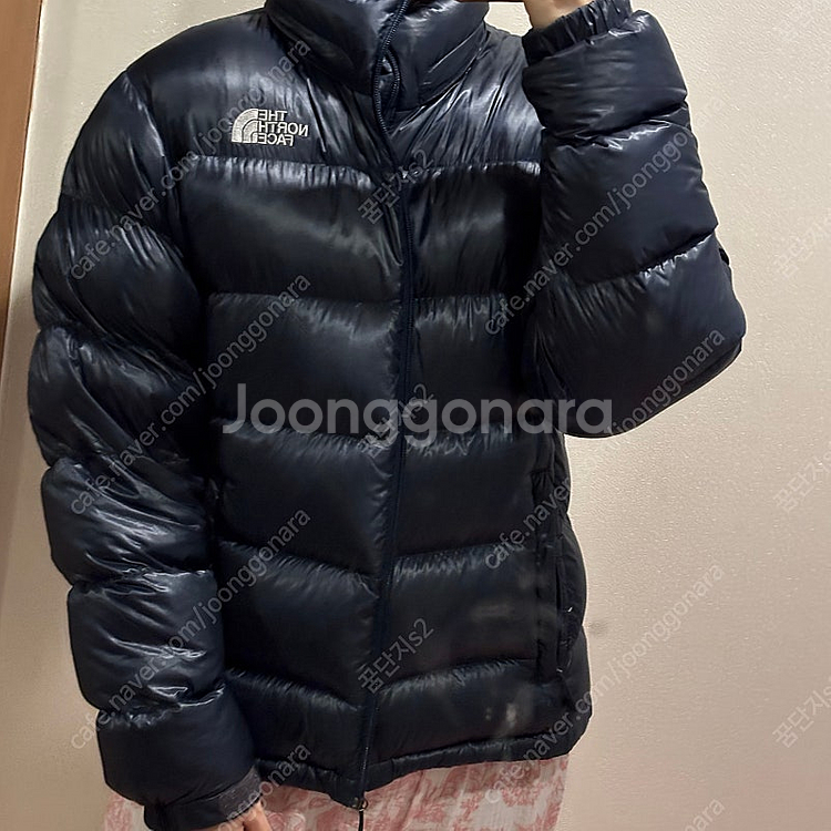 노스페이스 여성 구스다운 숏패딩 점퍼 자켓 90--2