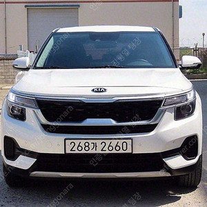 셀토스 중고 셀토스 소형SUV 중고 흰색 2021년식 디젤 1.6 2WD 프레스티지 개인사업자 차량구매
