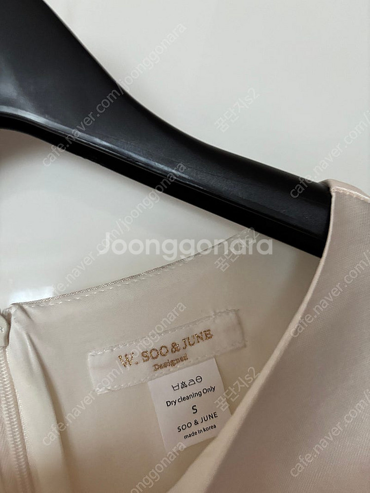 미카도 실크 A라인 셀프웨딩 수앤준 롱 원피스 새틴 2...--5