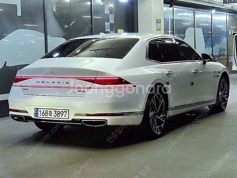 제네시스 G90 중고 제네시스 중고 가격 흰색 2025...--5