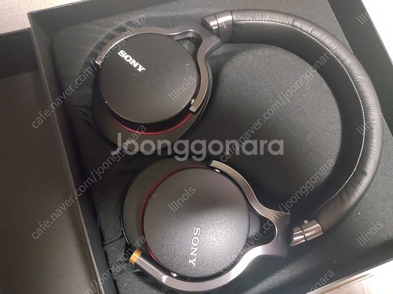 소니 SONY MDR-1A 헤드폰 풀박셋--2