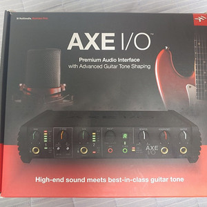 K Multimedia AXE I/O + Total Studio 4 Max 기타 인터페이스 플러그인 팝니다.