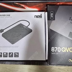 삼성 870 QVO ssd 외장하드
