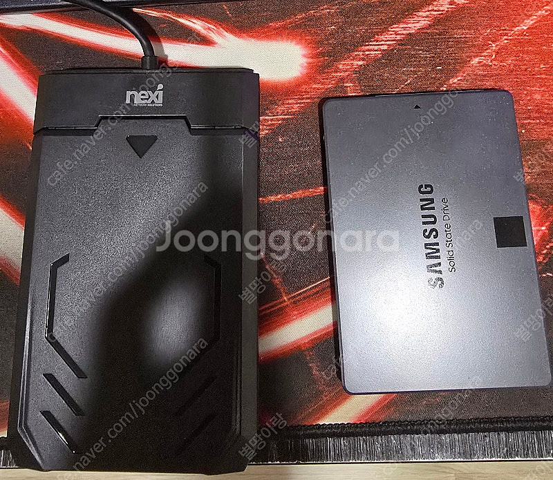 삼성 870 QVO ssd 외장하드--1
