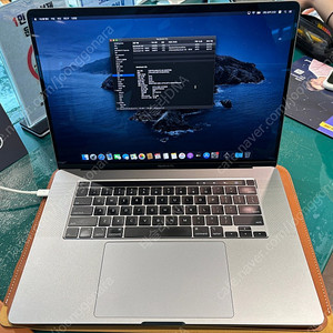 [급처] 맥북 프로 2019 16인치 i9 CTO, 64GB Memory, 4TB SSD 최고사양 싸게