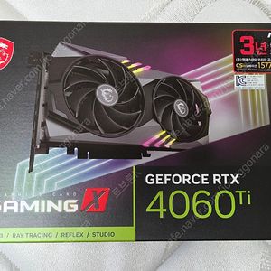 MSI RTX 4060Ti 게이밍X 8GB 트윈프로져 트프 싸게 팝니다