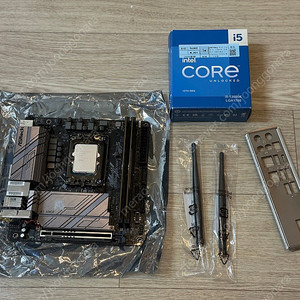 13600K 정품 Z790 Itx ddr5 32gb 하이닉스A 다이 언락