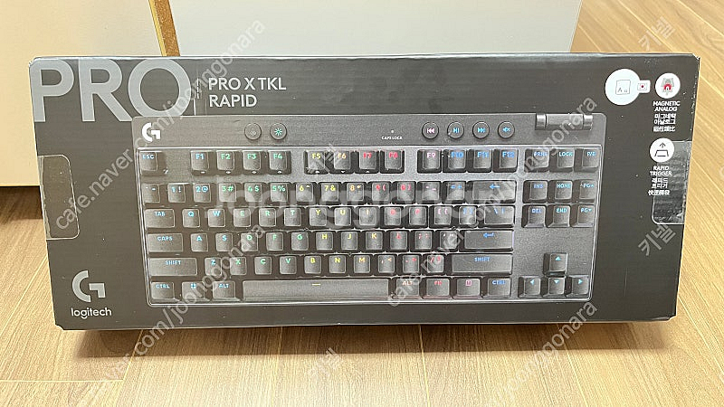 로지텍 래피드 트리거 키보드, PRO X TKL RAP...--0