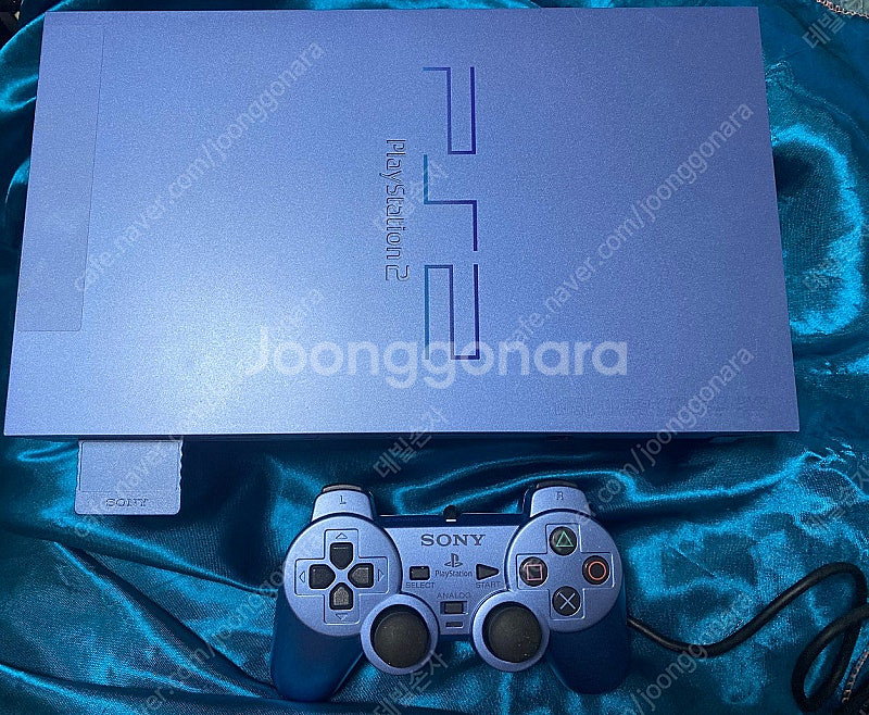 플레이스테이션2(PS2) 5만번(50005) 아쿠아블루...--0