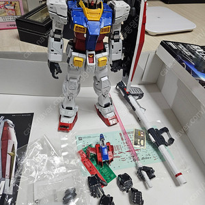 반다이 RX-78-2건담 언리쉬드 +바주카 가조립