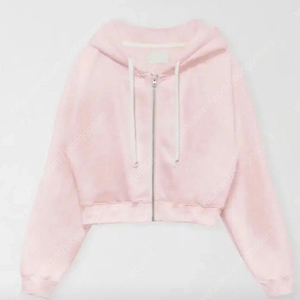 더리즈 코지후드집업 핑크