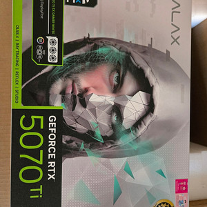 갤럭시 rtx 5070ti ex gamer oc white 팔아요