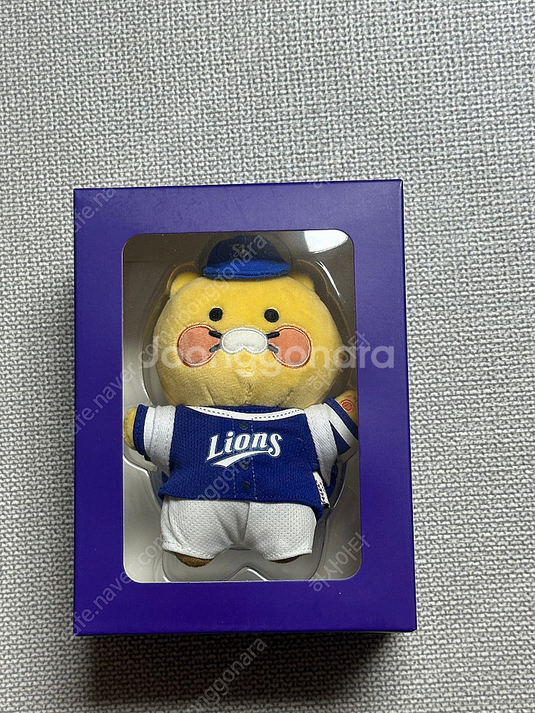 KBO 춘식이 키링 인형 삼성 라이온즈 미개봉 새상품 ...--0