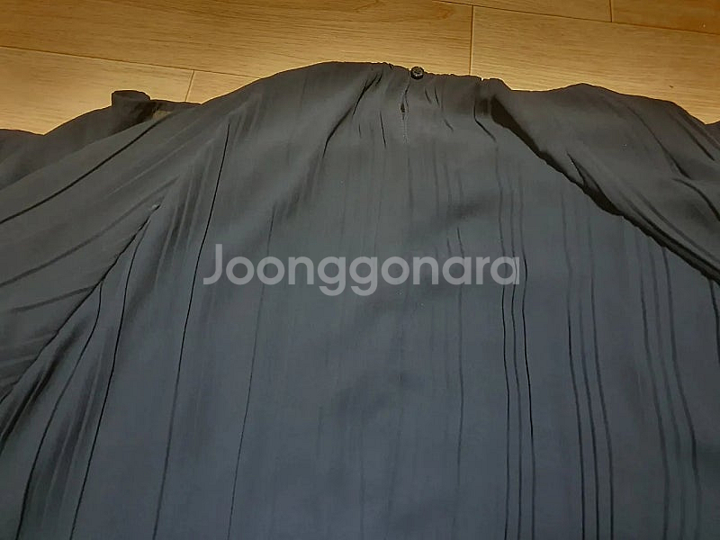 새옷,M(66~88) 마리끌레르 오버핏 플리츠 쉬폰 반...--3