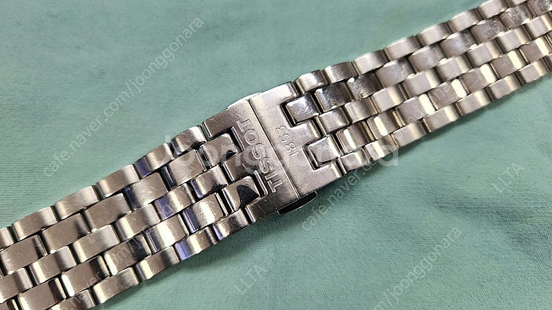 티쏘 메탈 밴드 22mm T005.517A--1