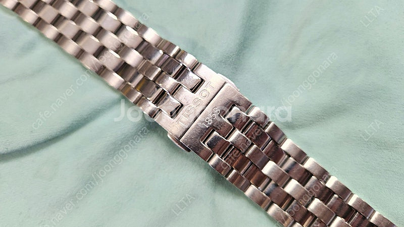 티쏘 메탈 밴드 22mm T005.517A--2