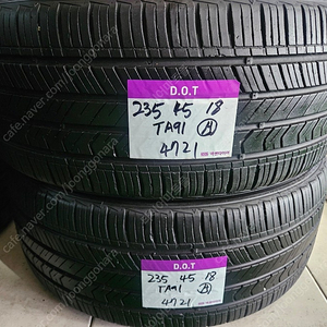 235 45 18 중고타이어 18인치 금호 마제스티9솔루스 TA91 기아K5 셀토스 LF쏘나타 DN8 코나