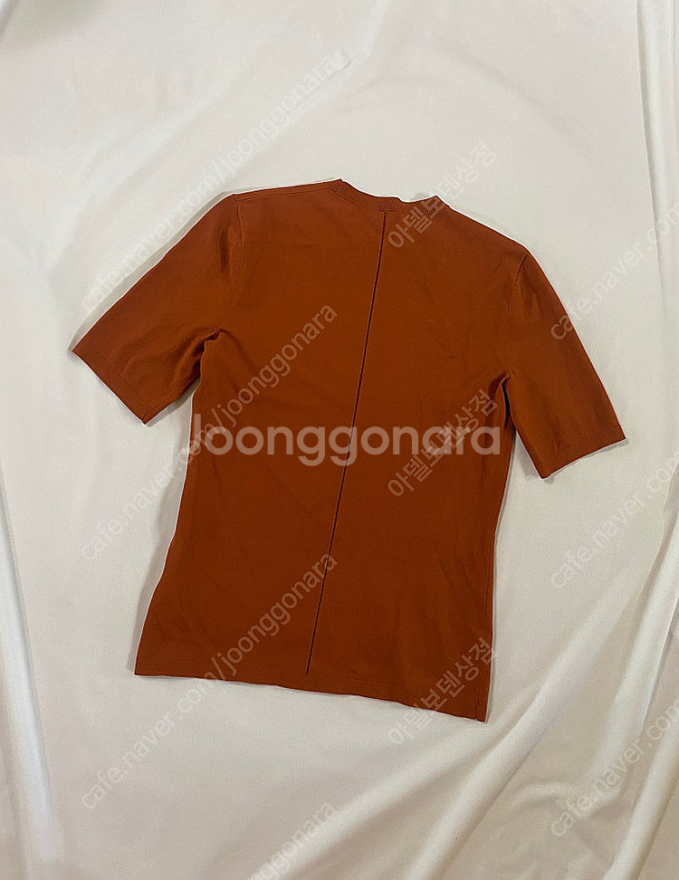 [s] ARKET 아르켓 여성 반팔 여름 니트 탑 티셔...--4