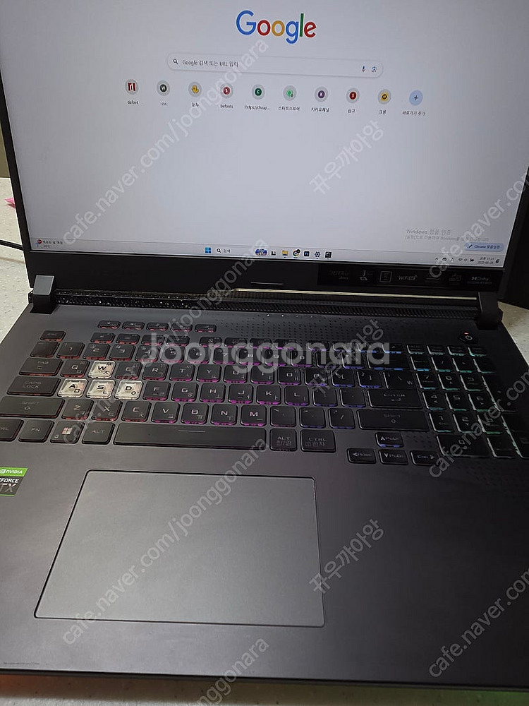 ASUS ROG STRIX G17 게이밍 노트북 (G7...--1