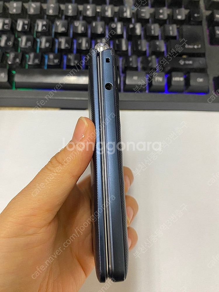 010744 KT 갤럭시폴더 블루 A급 8GB 효도폰 ...--4