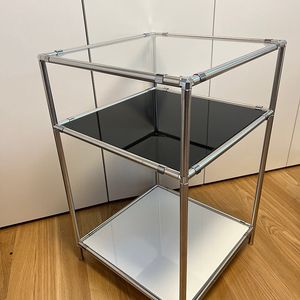 모듈 가구 협탁 미드센츄리모던 사이드테이블 수납장