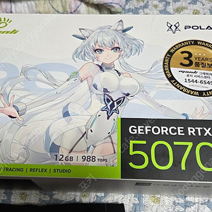 [새제품] 폴라폭스 POLAR FOX rtx 5070 그래픽카드