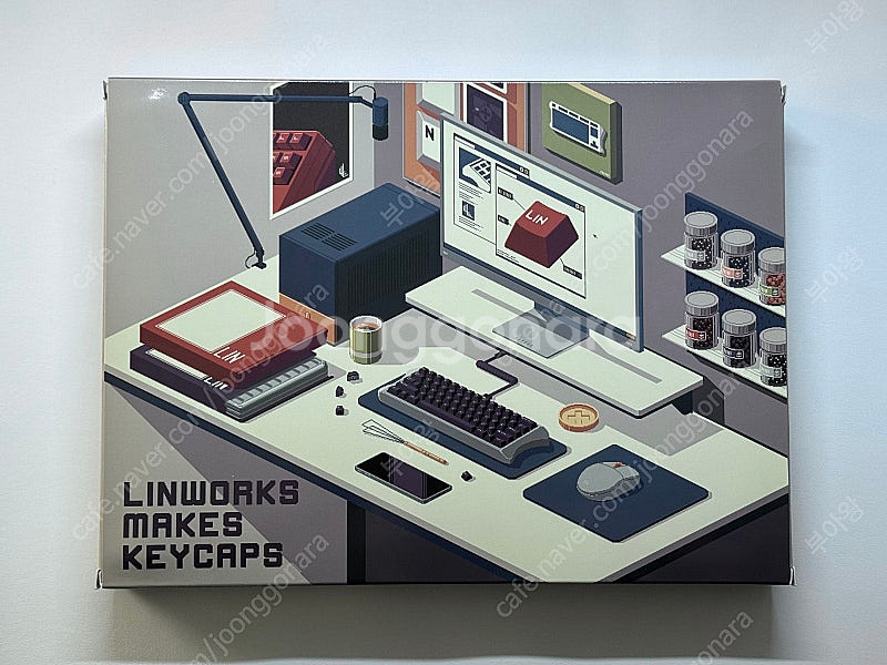 Linworks 먹각 키보드 키캡 (린먹각, 린웍스)--0