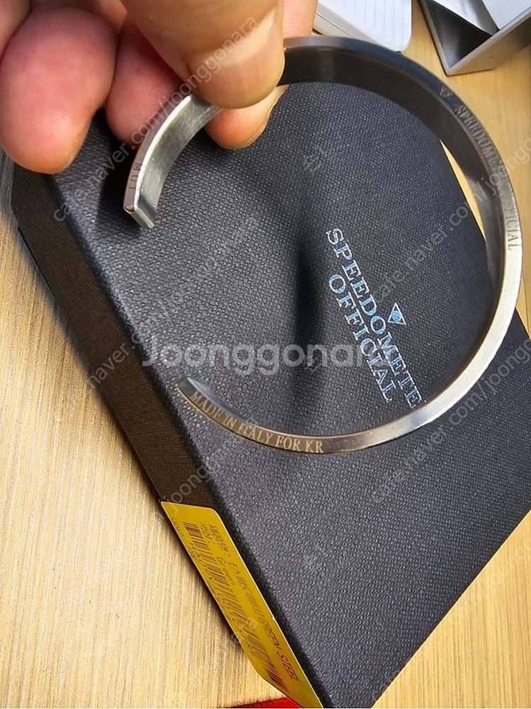 스피도미터 오피셜 팔찌 그린 보증서포함 풀박스--7