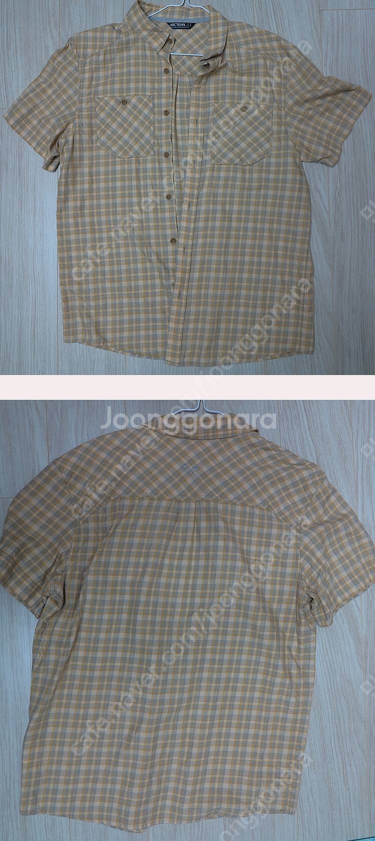 남성,마무트 반팔셔츠M,아크테릭스,남방셔츠M,클라터무젠...--2