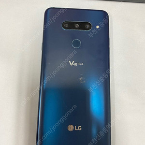 197879 LG V40 블루 파손폰 기능정상!! 128GB 무잔상 가성비게임폰 추천