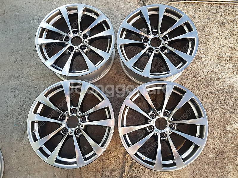 (판매)BMW F34 3GT 17인치 순정휠 고스트크롬...--0