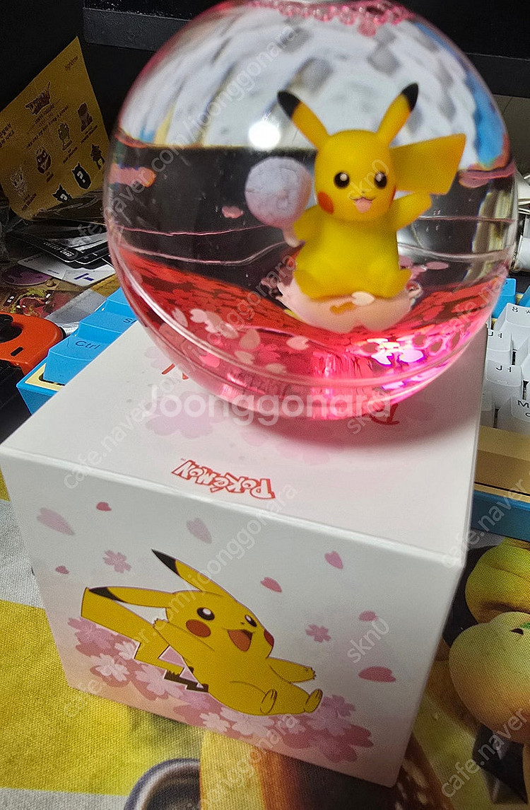 롯데리아 포켓몬 워터볼 오뚝이 4종 세트 (일괄)--1