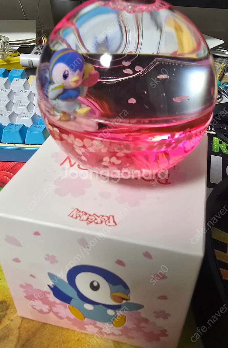 롯데리아 포켓몬 워터볼 오뚝이 4종 세트 (일괄)--3