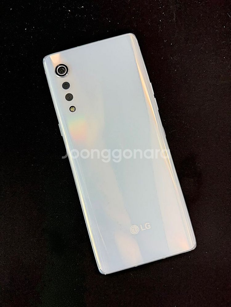 LG 벨벳 화이트 128G 무잔상 깨끗한 단말기 실사용...--1