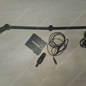 프리소너스 스튜디오 24c오디오 인터페이스, akg c300콘덴서마이크