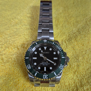 세이코 서브마리너 스타벅스 커스텀 40mm