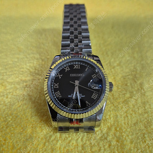 세이코 커스텀 36mm 검판