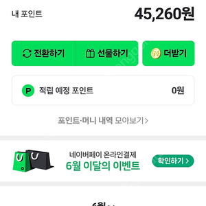 네이버페이 포인트 43000원 팝니다 4만