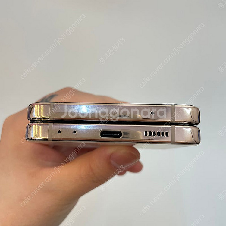 95826(울산중고폰) 갤럭시Z플립4 핑크골드 512G...--3