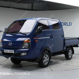 소형화물 중고 포터2 현대 포터 중고 포터 더블캡 중고 파란색 2018년식 63,250km 4WD/더블캡/장축 중고차구매