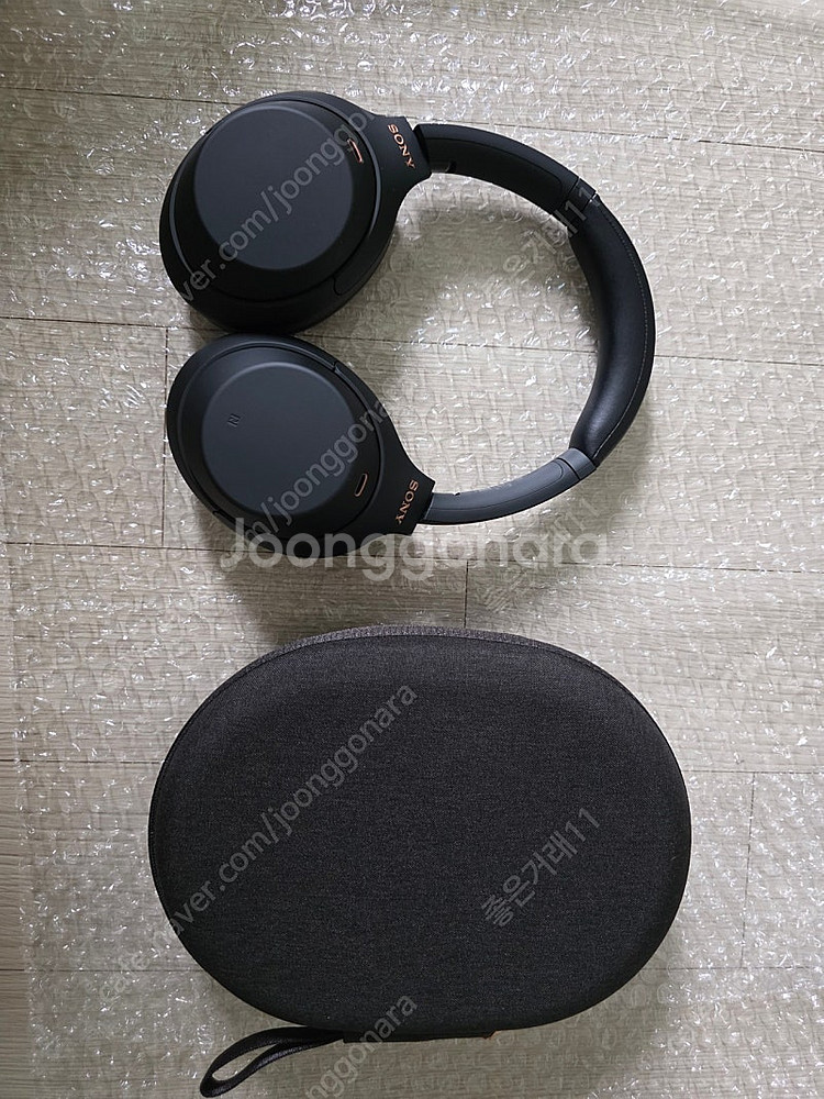 (거의새거)소니 WH-1000XM4 헤드폰 블랙--0