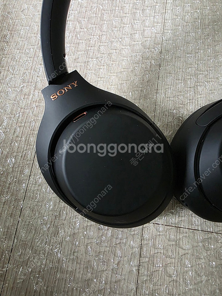 (거의새거)소니 WH-1000XM4 헤드폰 블랙--5