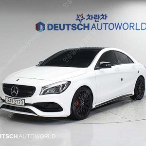 벤츠 CLA 중고 벤츠 CLA클래스 중고 흰색 2019년식 64,427km CLA 45 AMG 4MATIC 중고차 할부 구매 후기