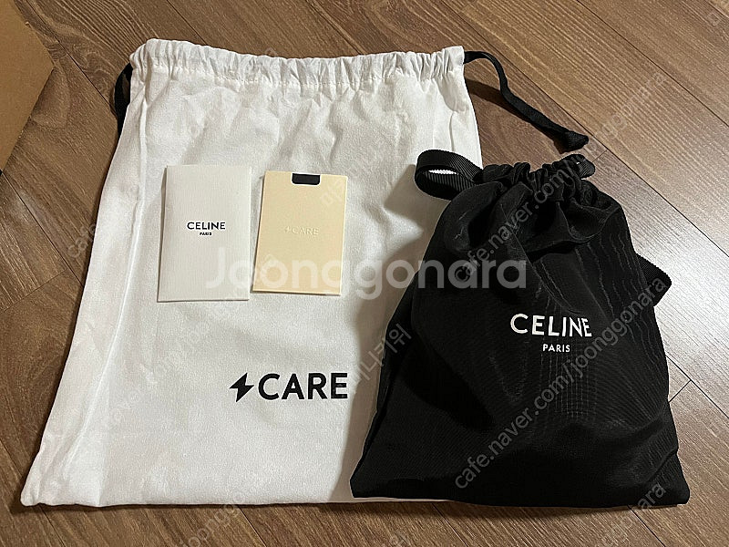 셀린느 미니백 베사체 퀴르 트리오페 데님색상--2