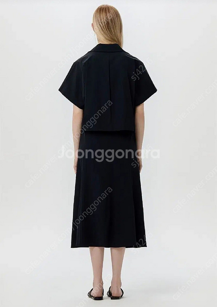 (1회착용)한섬 DKNY 24SS 스팅레이 슬팅리브자켓...--2