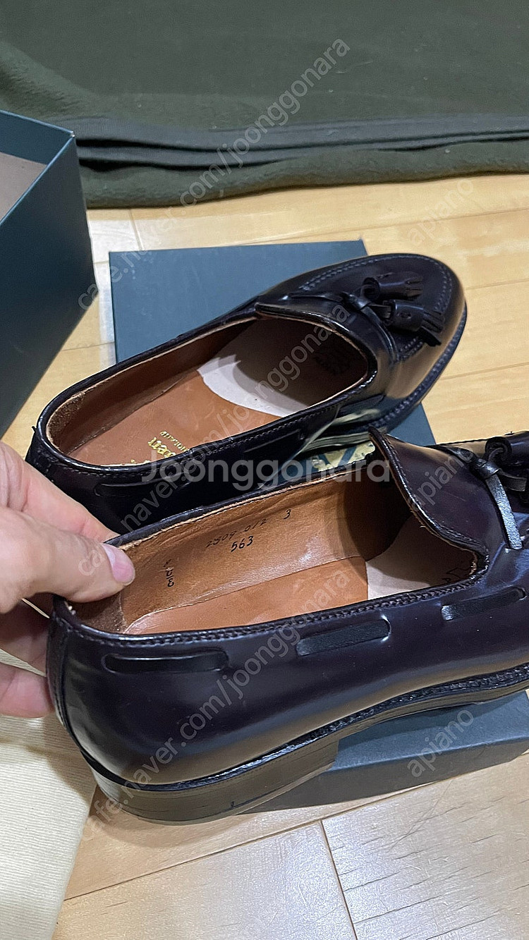 alden 563 8E 새상품 팝니다 알든 635--3