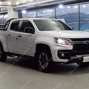 50,783 km 쉐보레 콜로라도 중고 픽업트럭 중고 3.6 Z71-X 4WD 최저가 중고차 흰색