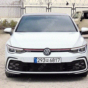 37,972 km 폭스바겐 골프 중고 8세대 2.0 GTI 중고차싸게사기 중고리스할부 흰색