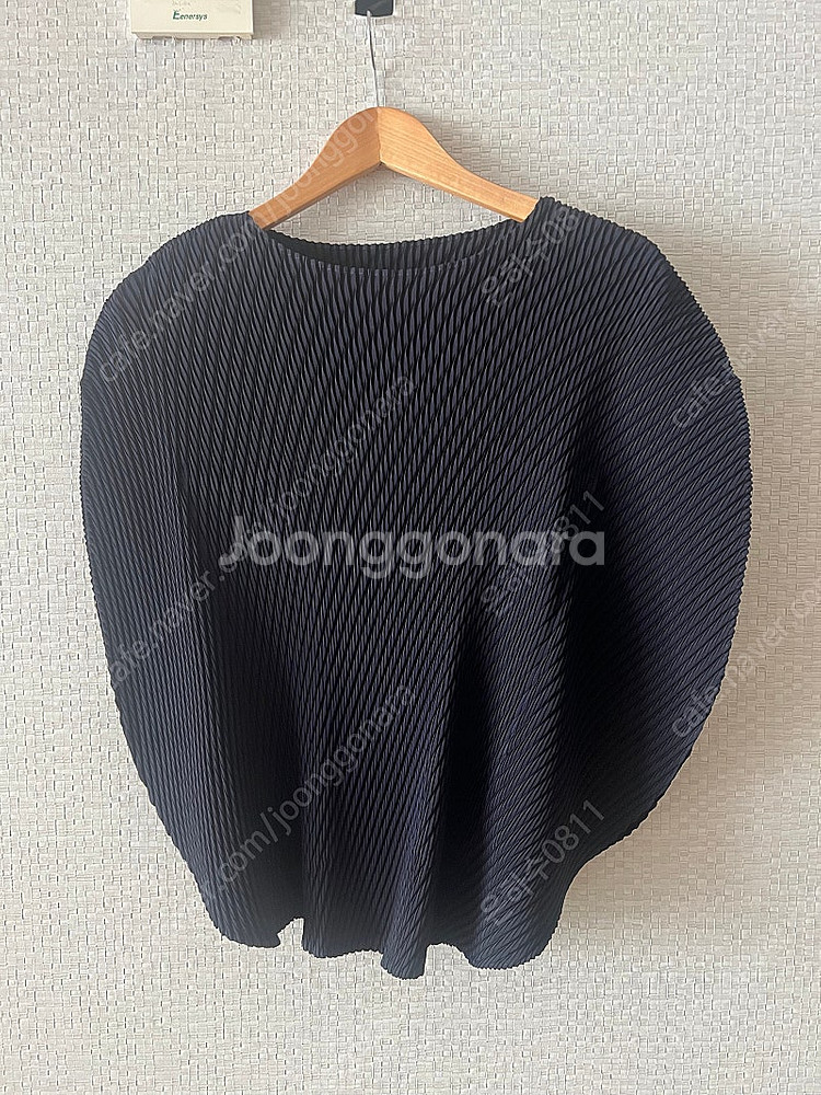 이세이미야케 오비큘러 반팔탑--1