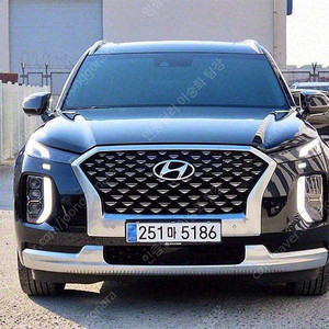 55,541 km 현대 팰리세이드 중고 가솔린 3.8 4WD VIP 중고차 리스 가능 차량 검정색